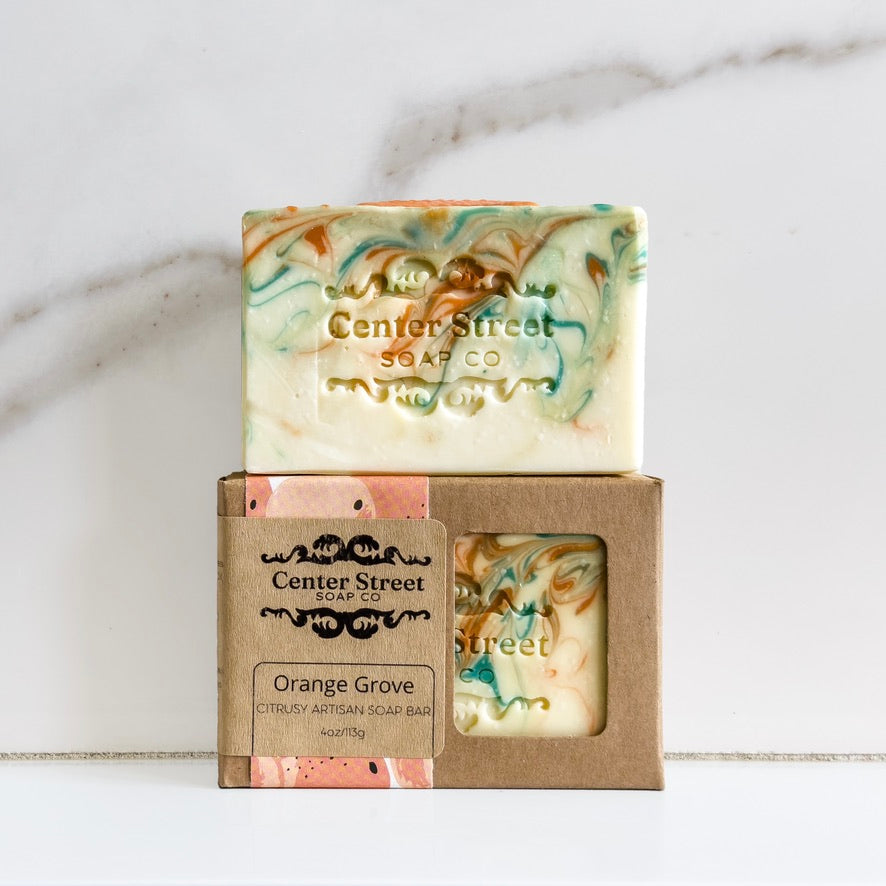 Center Street Soap Co. Orange Grove Handmade Bar Soap