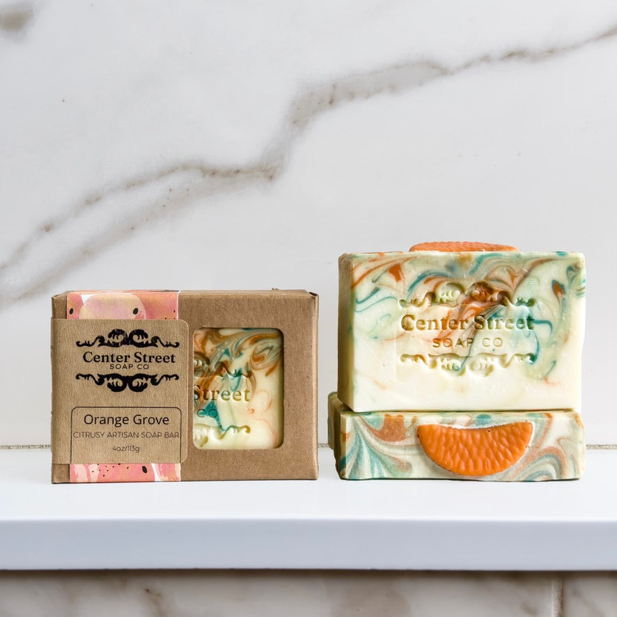 Center Street Soap Co. Orange Grove Handmade Bar Soap