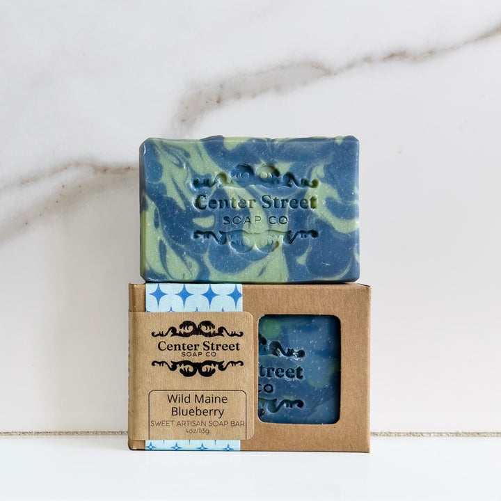 Center Street Soap Co. Wild Maine Blueberry Handmade Bar Soap