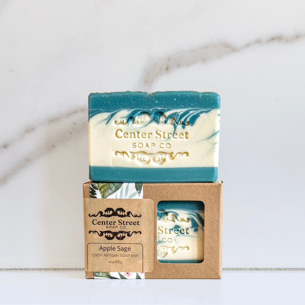 Center Street Soap Co. Apple Sage Handcrafted Soap