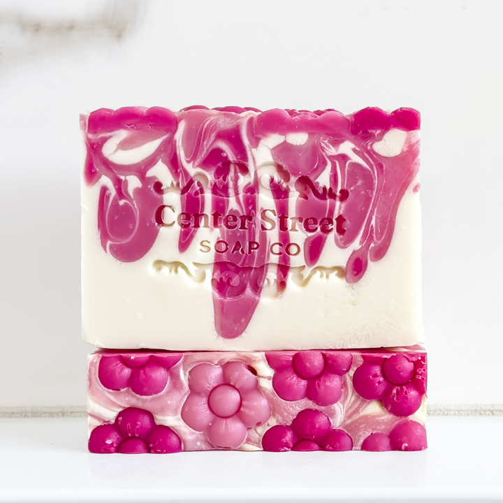 Center Street Soap Co. Cherry Blossom Handmade Soap Bar