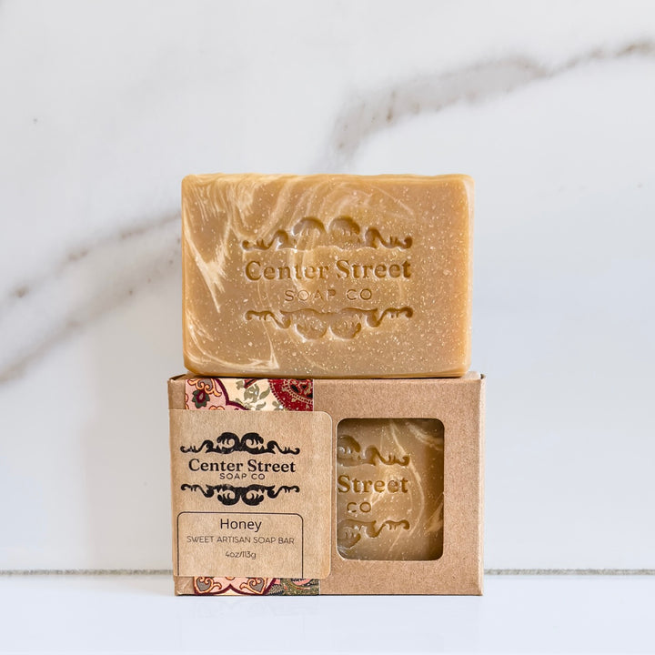 Center Street Soap Co. Honey Handmade Soap Bar