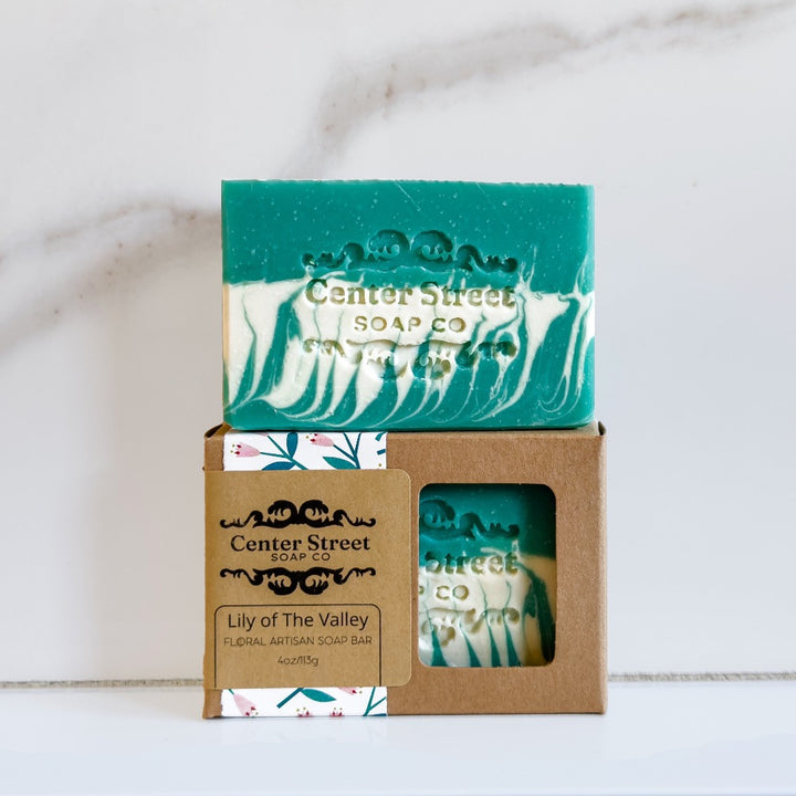 Center Street Soap Co. Lily of the Valley Handmade Soap Bar