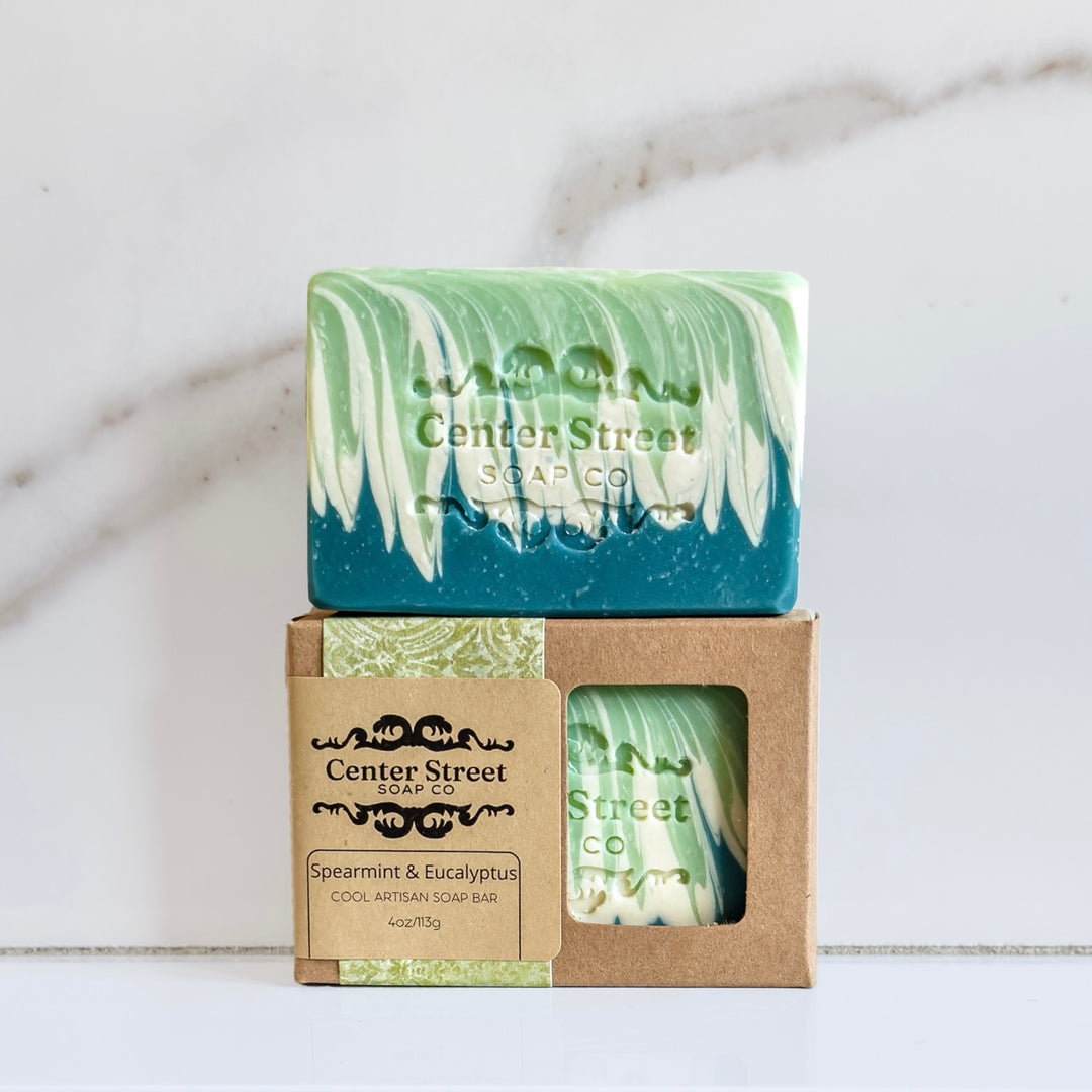 Center Street Soap Co. Mint & Eucalyptus Handmade Soap