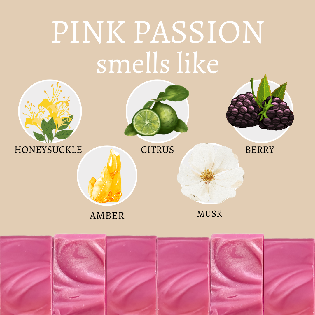 Pink Passion Handmade Soap Bar