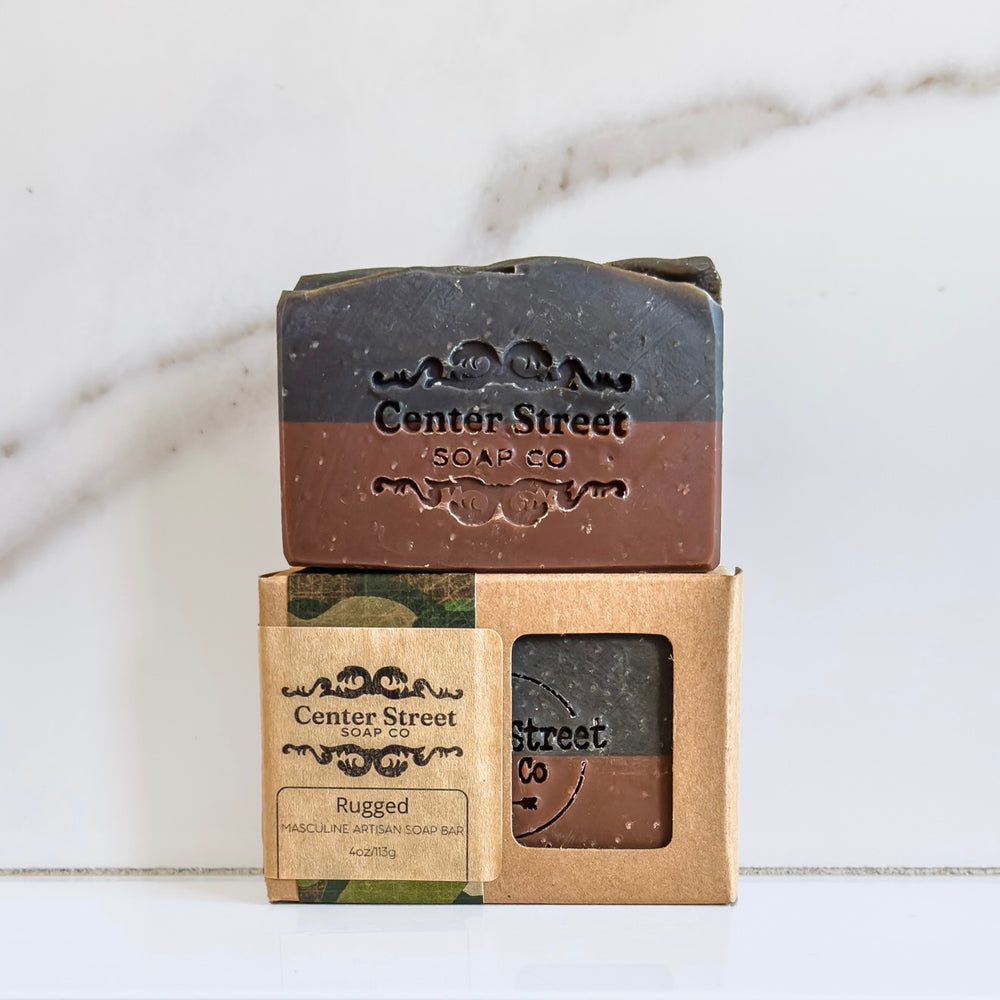 Rugged Handmade Soap Bar by Center Street Soap Co.