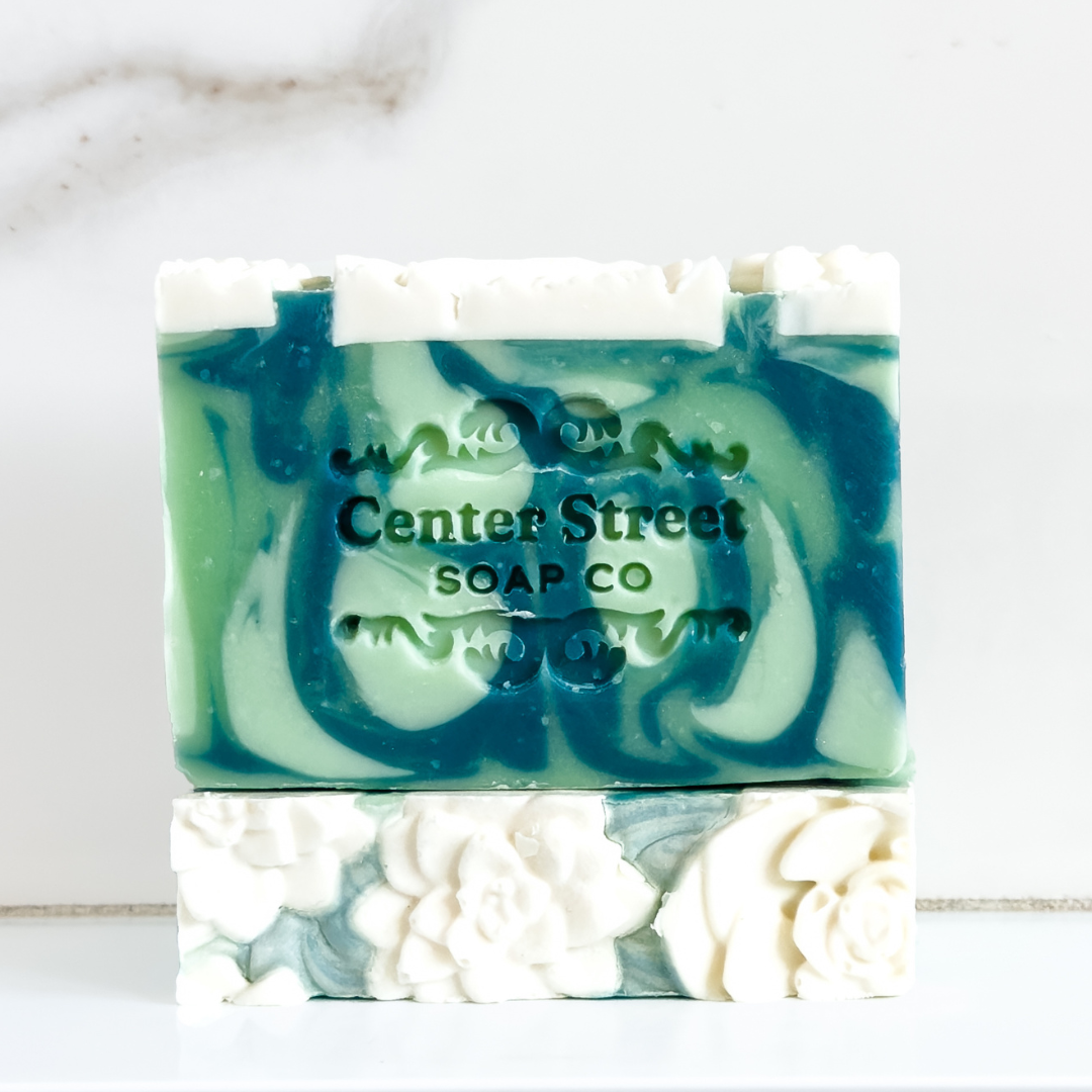 Cucumber Melon Artisan Bar Soap by Center Street Soap Co.