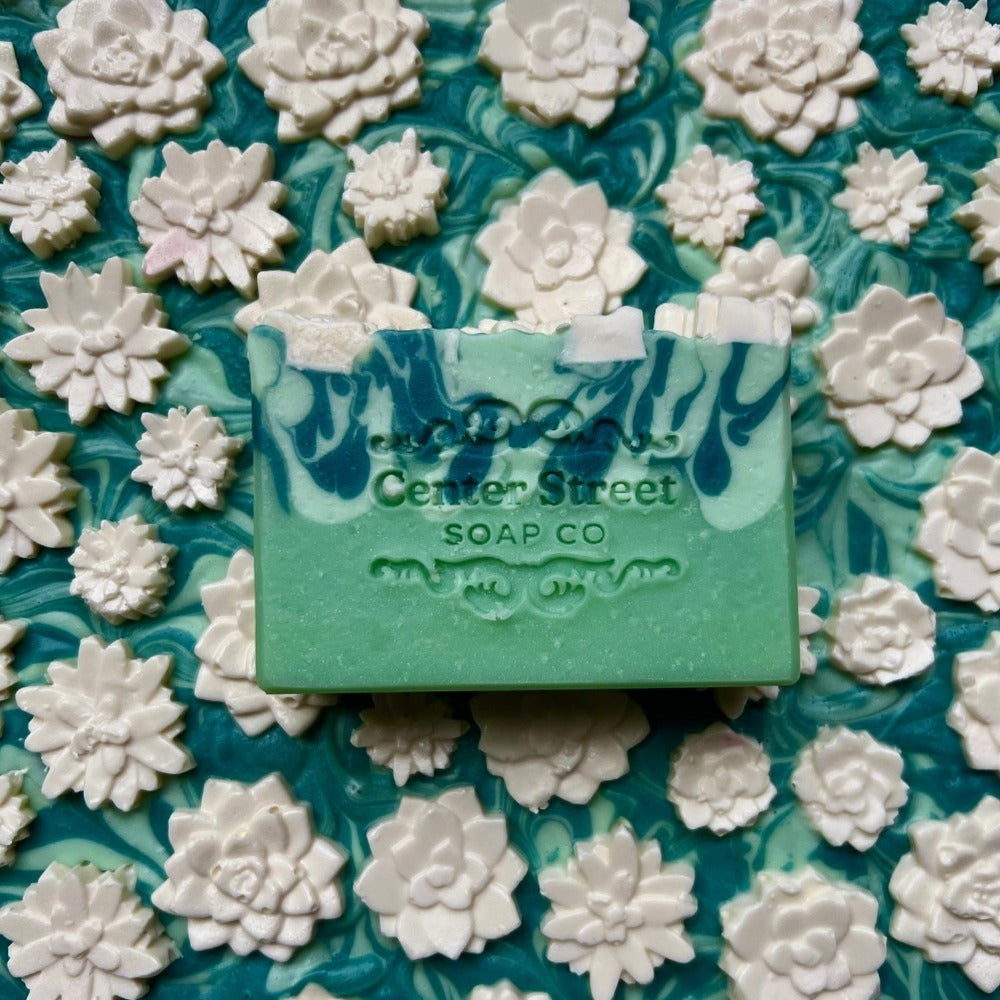 Cucumber Melon Artisan Bar Soap by Center Street Soap Co.