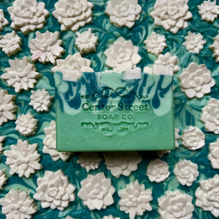 Cucumber Melon Artisan Bar Soap by Center Street Soap Co.