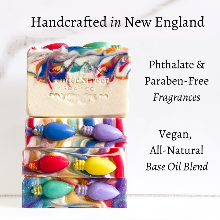 Center Street Soap Co. Deck The Halls Handmade Soap Bar