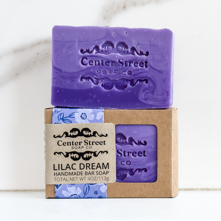 Lilac Dream Handmade Artisan Bar Soap by Center Street Soap Co.